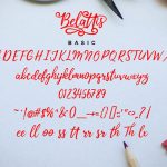 Belattis Font Poster 2