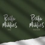 Bella Millies Font Poster 6