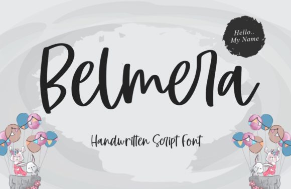 Belmera Font Poster 1