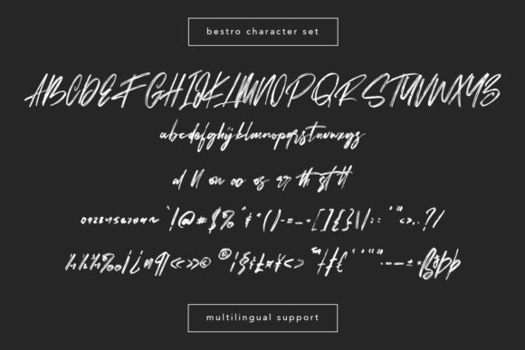 Bestro Font Poster 6