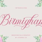 Birmigham Font Poster 1