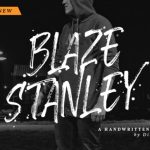 Blaze Stanley Font Poster 1