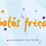 Botes Frica Font Poster 1