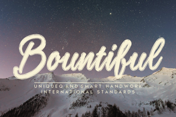 Bountiful Font