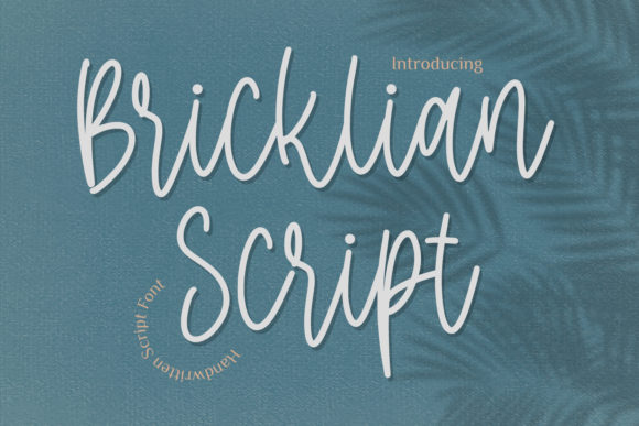 Bricklian Script Font