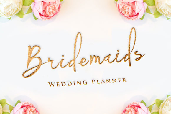 Bridemaids Font Poster 4