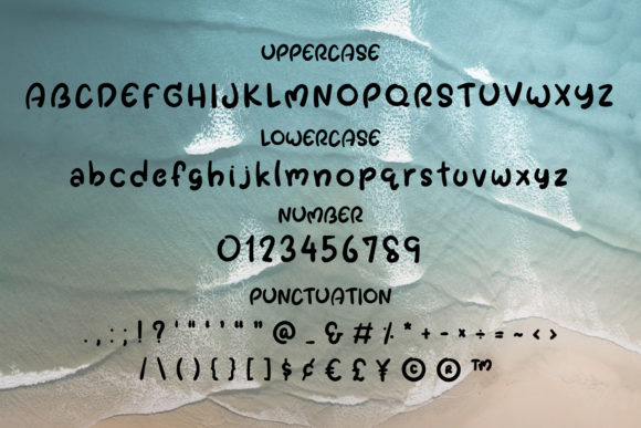 Briefcase Font Poster 3