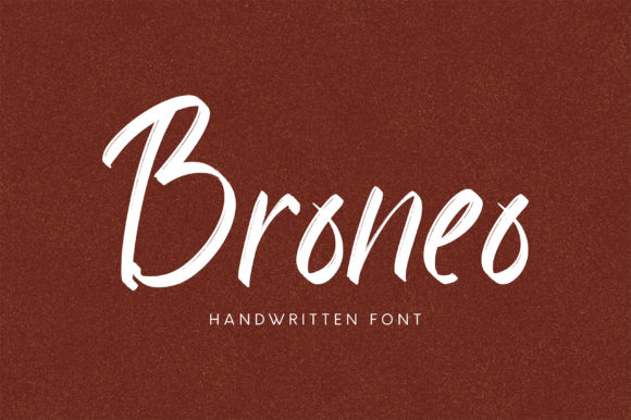 Broneo Font Poster 7