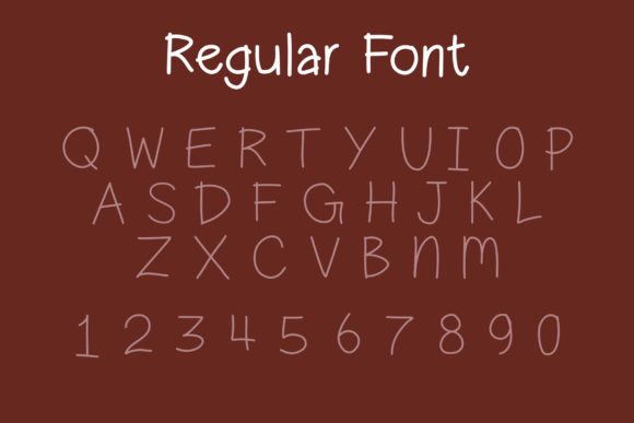 Brownie Font Poster 4
