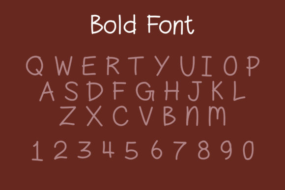 Brownie Font Poster 5