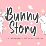 Bunny Story Font Poster 1