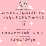 Bunny Story Font Poster 7