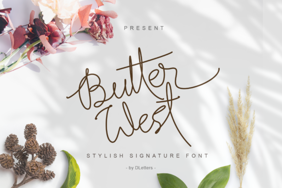 Butter West Font