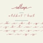 Calliope Font Poster 4