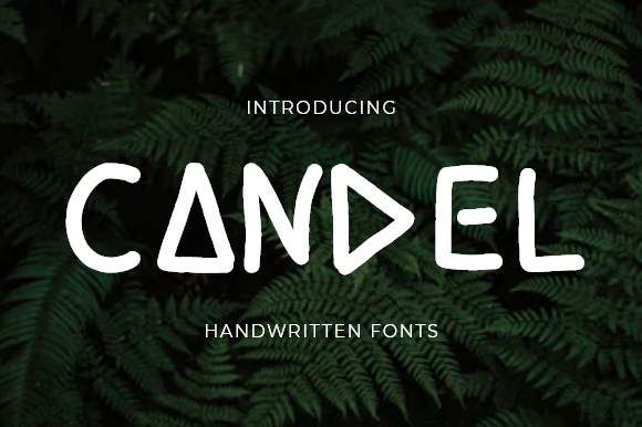 Candel Font Poster 1