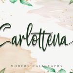 Carlottena Font Poster 1