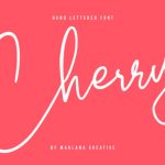 Cherrys Font Poster 1