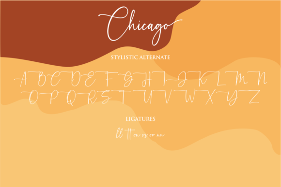 Chicago Font Poster 10