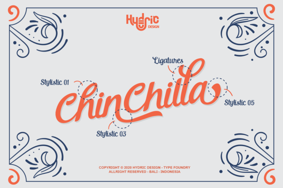 Chincilla Font Poster 4