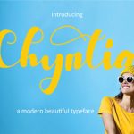 Chyntia Font Poster 1