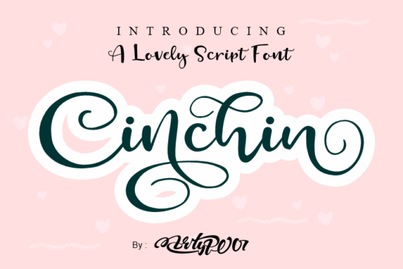 Cinchin Font Poster 1