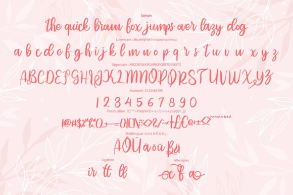 Clafia Font Poster 6