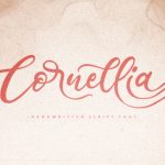 Cornellia Font Poster 1