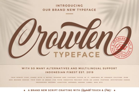 Crowlen Font