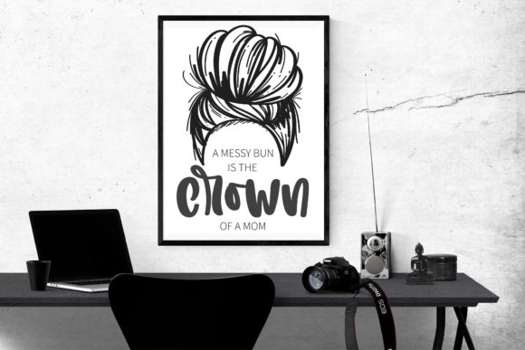 Crown of a Mom Font Poster 4