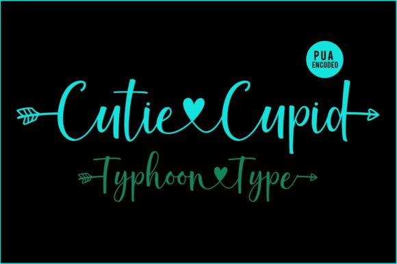 Cutie Cupid Font Poster 2