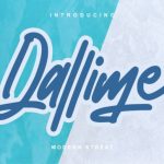 Dallime Font Poster 1