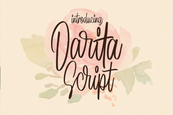 Darita Font Poster 1