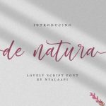 De Natura Font Poster 1