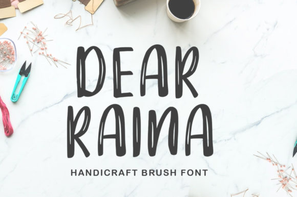 Dear Raina Font Poster 1