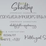 DeerUp Shouttap Duo Font Poster 8