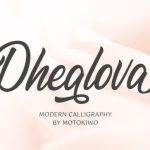 Dhealova Font Poster 1