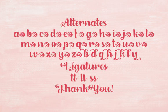 Dirly Belly Font Poster 15