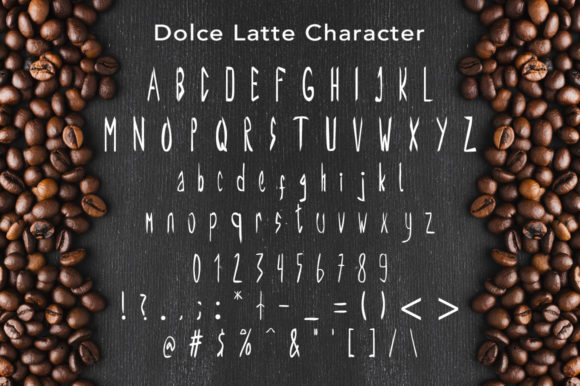 Dolce Latte Font Poster 5