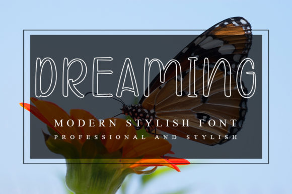 Dreaming Font Poster 1