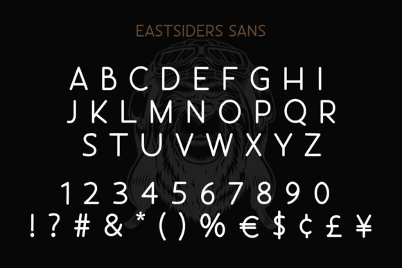 Eastsiders Font Poster 14