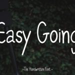 Easy Going Font Poster 1