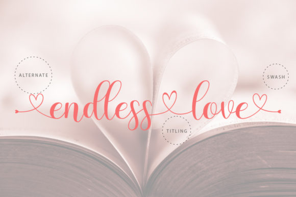 Endless Love Font Poster 11