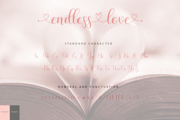 Endless Love Font Poster 9