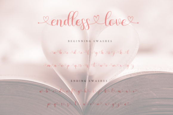 Endless Love Font Poster 10