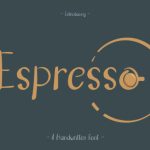 Espresso Font Poster 1