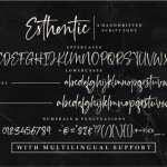 Esthentic Font Poster 10