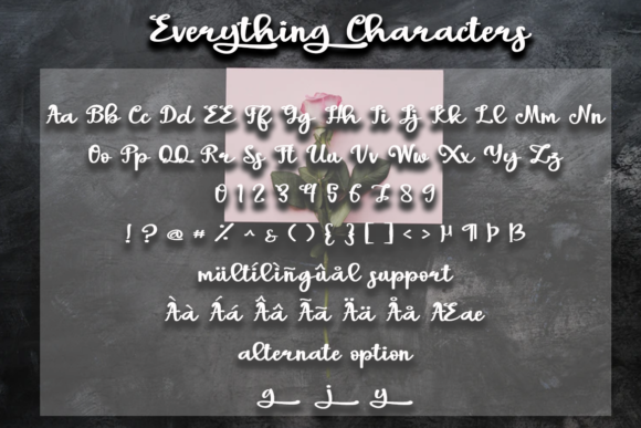 Everything Font Poster 4