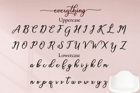 Everything Font Poster 12