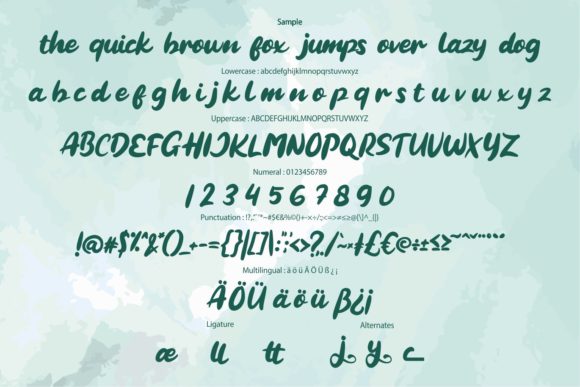 Feticks Font Poster 6