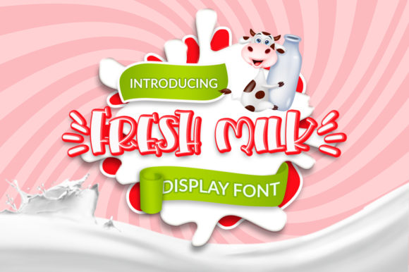 Fresh Milk Font Poster 1